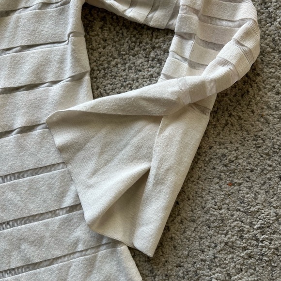 Lafayette 148 New York Ribbed Open Front Cardigan - Picture 3 of 4